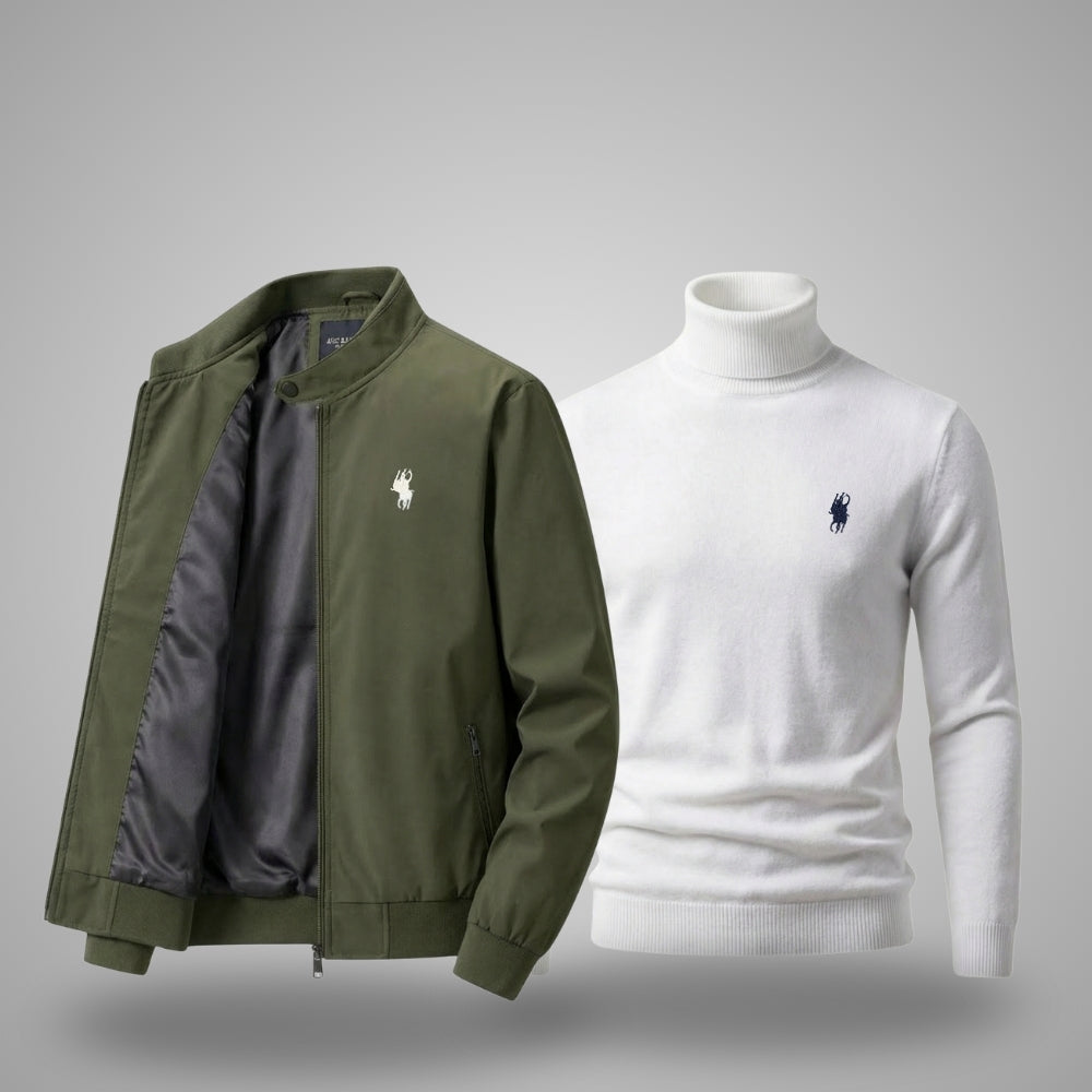 Men's Jacket + Free Sweater (Clearance)